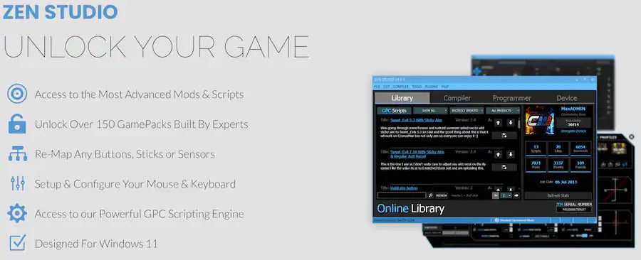 Collective Minds - Cronus Zen Controller Emulator for Xbox One, Xbox Series S|X, PlayStation 4, PlayStation 5, Nintendo Switch 1 & 2 & PC - Black