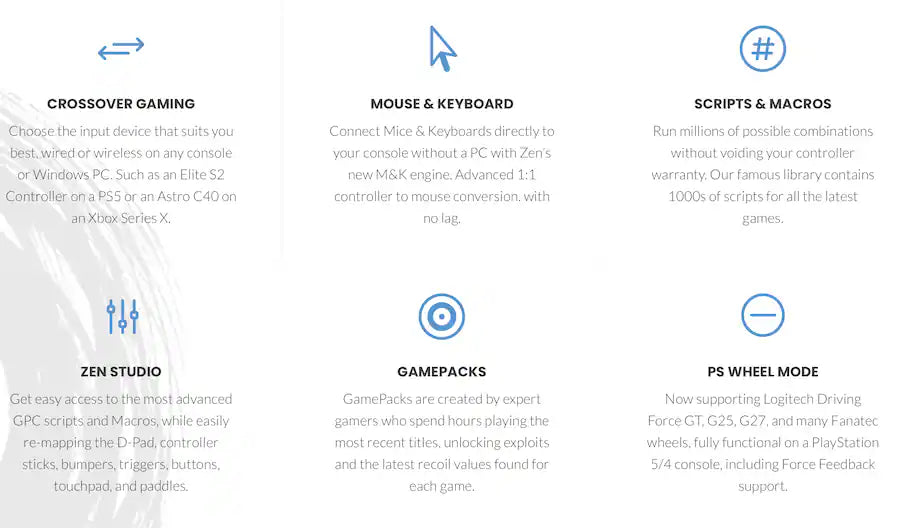 Collective Minds - Cronus Zen Controller Emulator for Xbox One, Xbox Series S|X, PlayStation 4, PlayStation 5, Nintendo Switch 1 & 2 & PC - Black