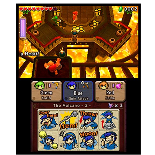 The Legend of Zelda: TriForce Heroes - Nintendo 3DS (World Edition)