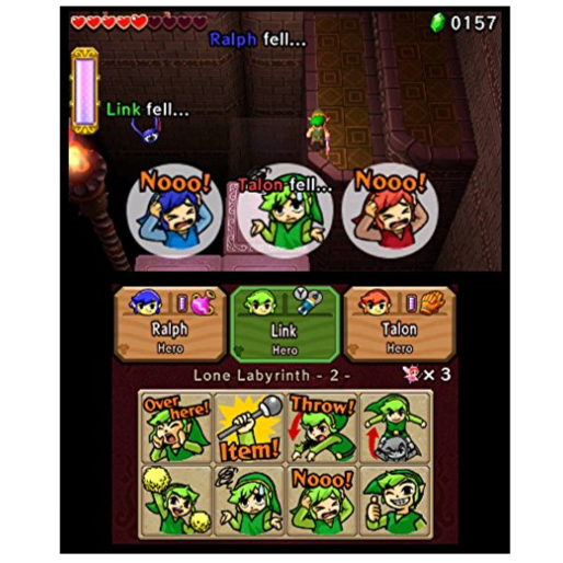 The Legend of Zelda: TriForce Heroes - Nintendo 3DS (World Edition)