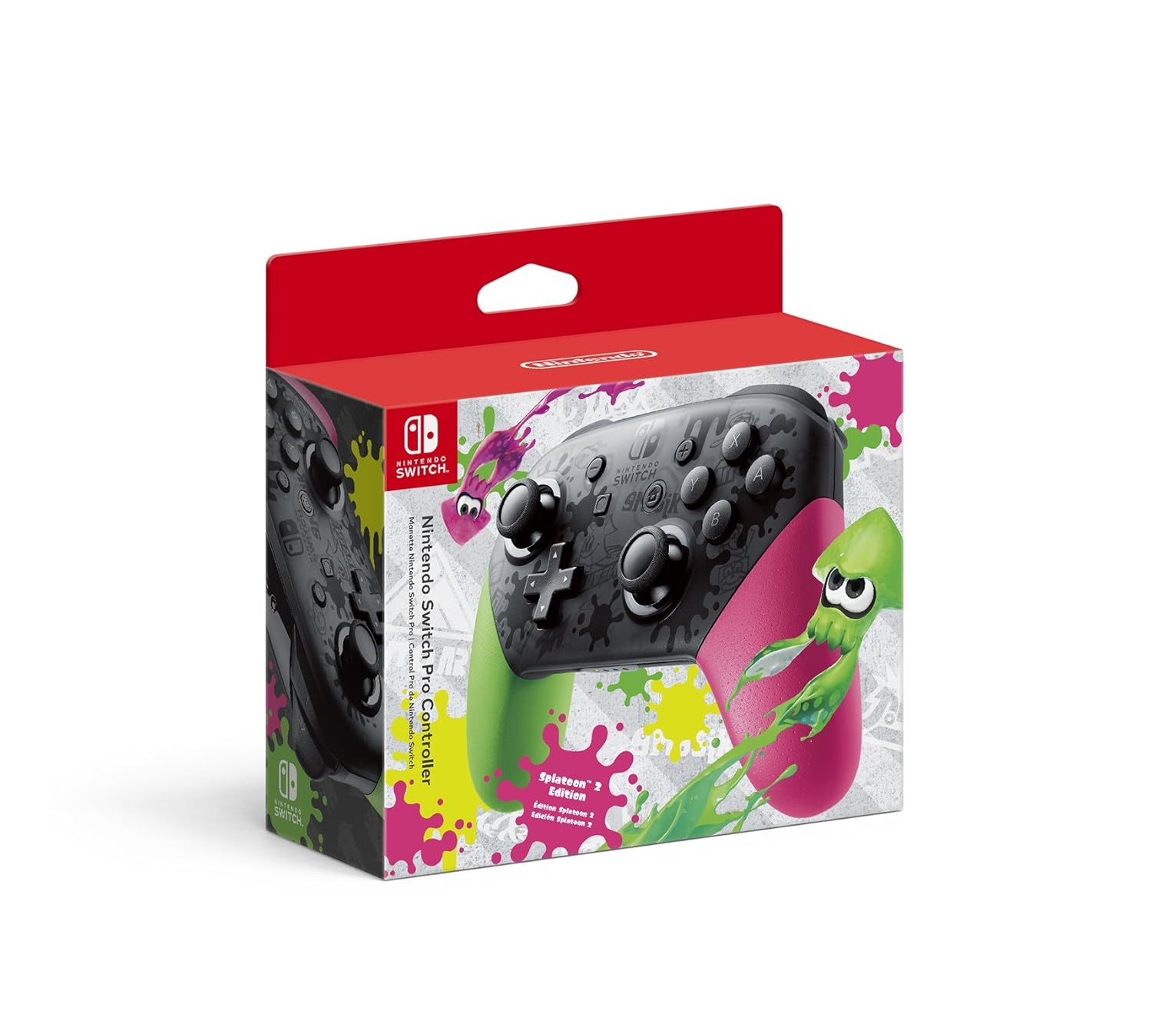 Nintendo Switch Pro Controller (Splatoon 2 Edition) - Nintendo Switch