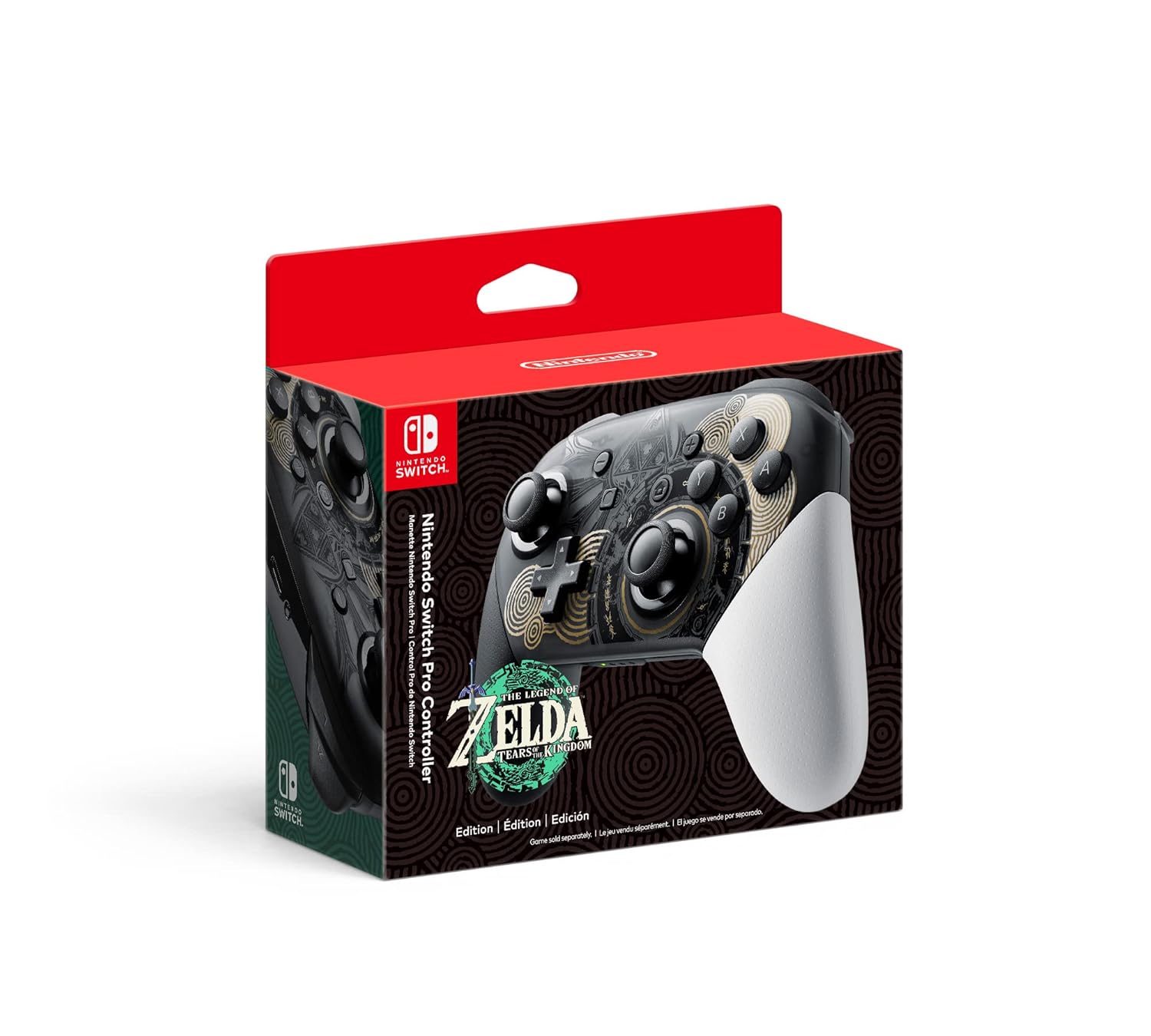 Nintendo Switch Pro Controller (Zelda Tears of Kingdom Edition) - Nintendo Switch