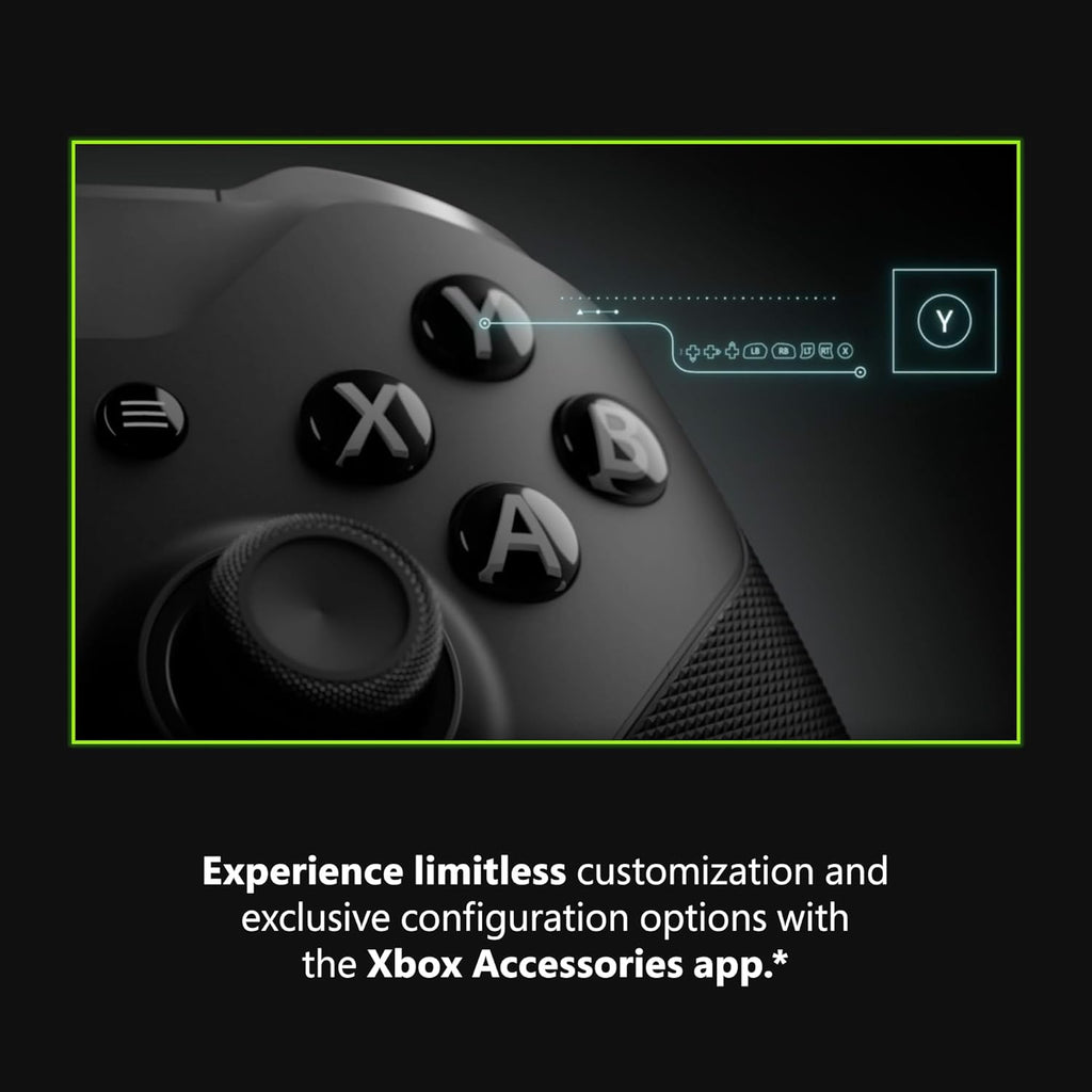 Xbox Elite Series 2 Wireless Gaming Controller – Black – Xbox Series X|S, Xbox One, Windows PC, Android, and iOS