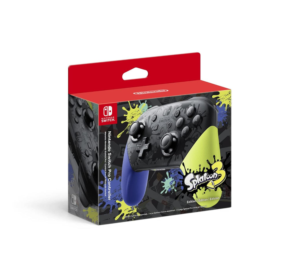 Nintendo Switch Pro Controller (Splatoon 3 Edition) - Nintendo Switch