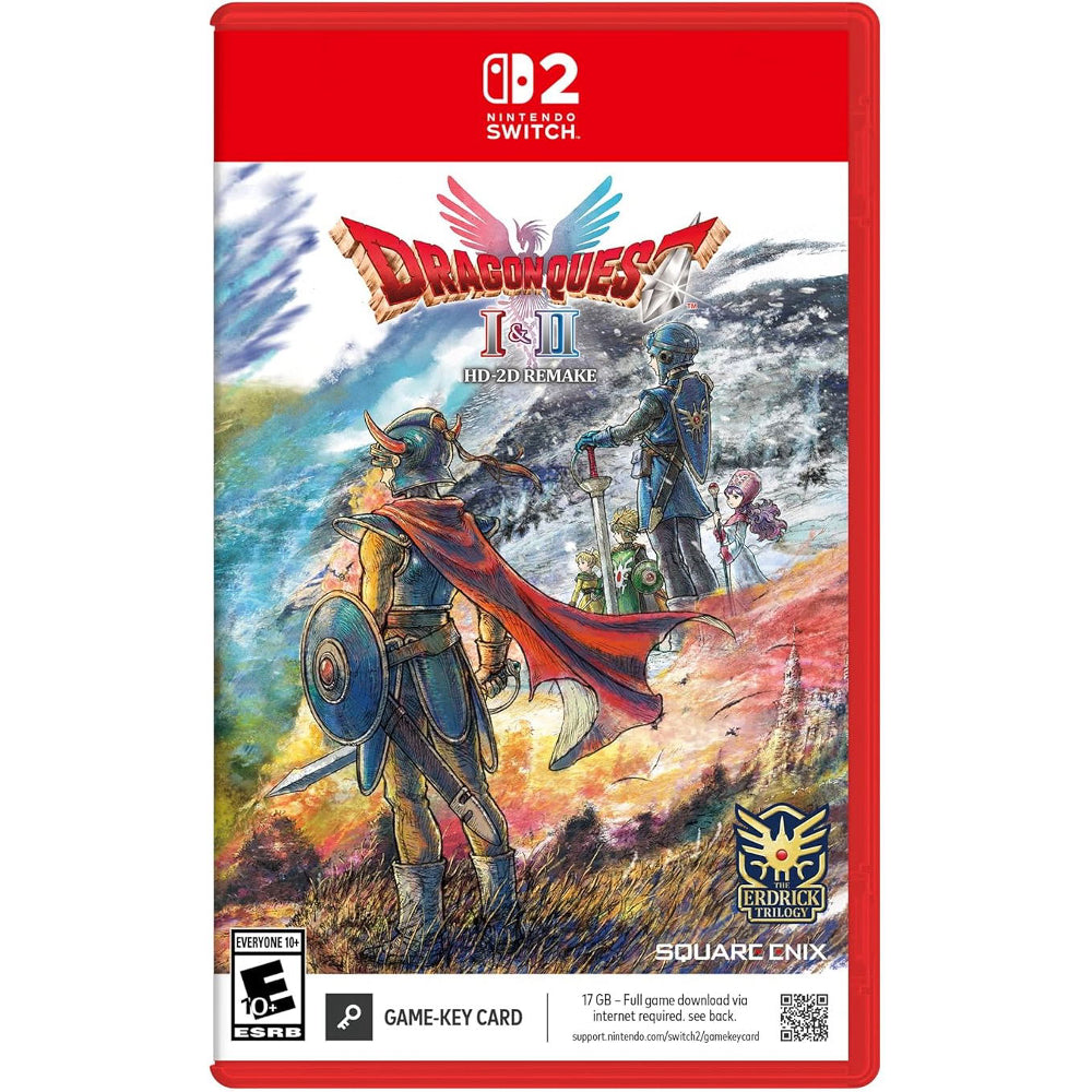 Dragon Quest 1 & 2 HD Remake Standard Edition - Nintendo Switch 2 (Region Free)