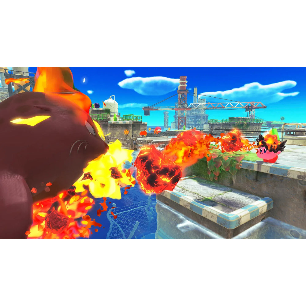 Kirby and the Forgotten Land + Star Crossed World - Nintendo Switch 2 (Region Free)