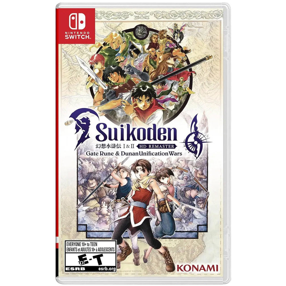 Suikoden I & II HD Remaster: Gate Rune and Dunan Unification Wars - Nintendo Switch (Region Free)